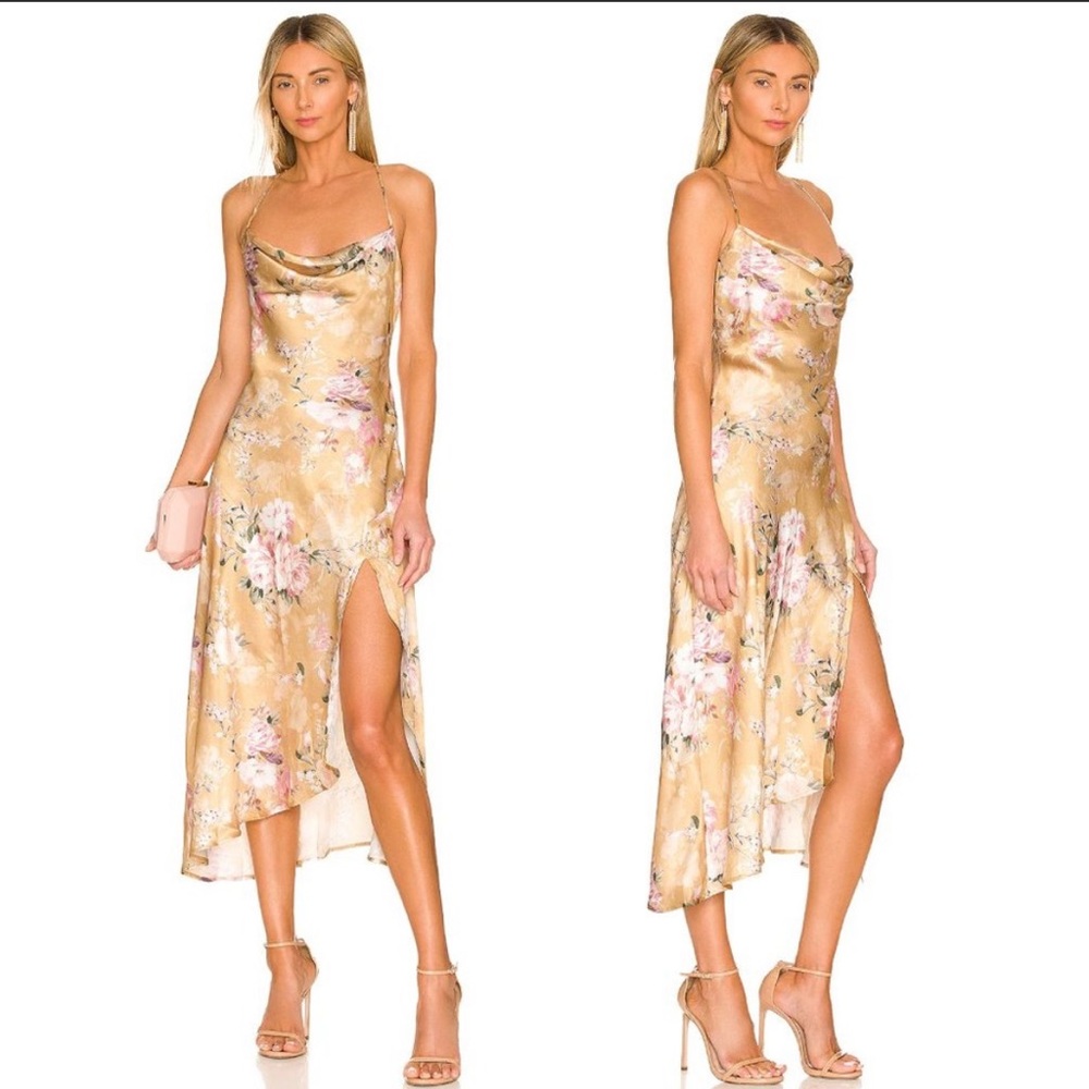 Gaia Dress in Mustard Floral
ASTR the Label